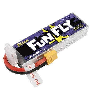 Tattu Funfly 1800mAh 11.1V 100C 3S1P Lipo Battery