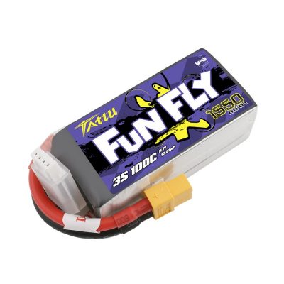 Tattu Funfly 1550mAh 11.1V 100C 3S1P Lipo Battery