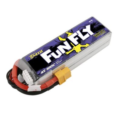 Tattu Funfly Series 1800mAh 14.8V 100C 4S1P Lipo Battery