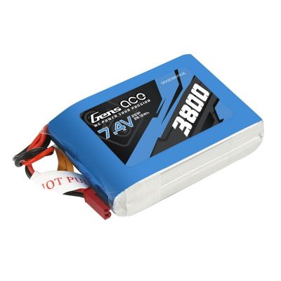 GENS ACE 3800mAh 7.4V 2S1P TX Lipo Battery Pack