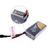 Tattu 2500mAh 2S 7.4V replacement lipo battery pack with DC5.5mm plug for Fatshark Goggles