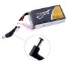 Tattu 2500mAh 2S 7.4V replacement lipo battery pack with DC5.5mm plug for Fatshark Goggles