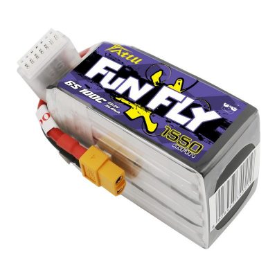Tattu Funfly 1550mAh 22.2V 100C 6S1P Lipo Battery