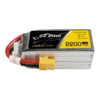 TATTU 2200mAh 14.8V 75C 4S1P Lipo Battery Pack