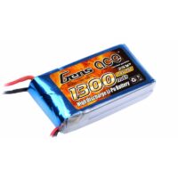 Gens Ace 1300mAh 7.4V 25C 2S1P Lipo Battery